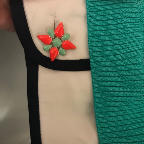 Cynthia Steffe Mixed Knit Collar & Cuff Dress - Picture 4 of 5